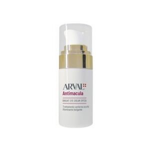 Arval Antimacula Bright eye cream SPF20 - Contorno occhi illuminante levigante 15 Ml