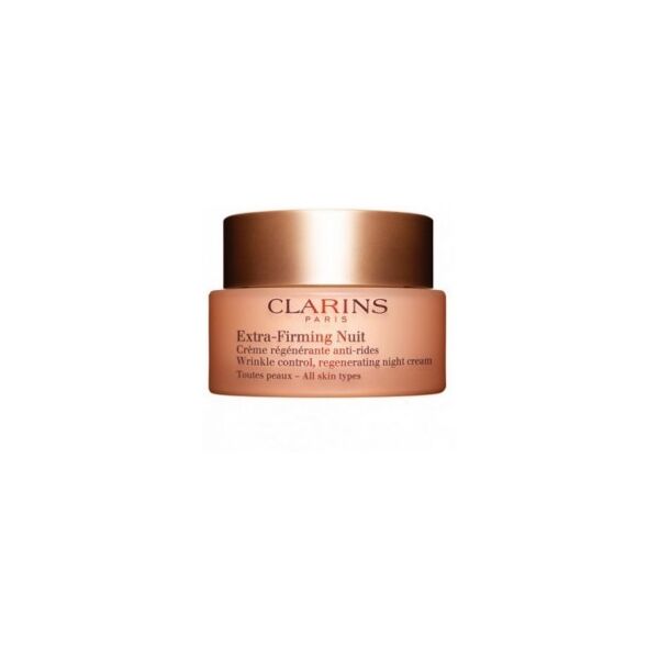 clarins extra-firming nuit - crema antirughe notte per tutti i tipi di pelle 50 ml