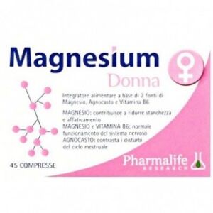 Pharmalife Magnesium Donna integratore alimentare 45 Compresse