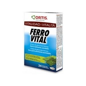 Ortis Laboratoires Ferro Vital 24 Compresse - Integratore a base di ferro e vitamine