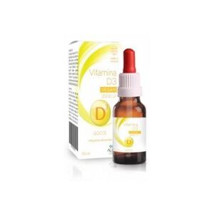 Algem Natura Vitamina D3 2000 UI Vegan Gocce 50 ml - Integratore per sistema muscolo scheletr