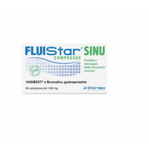 Stardea Fluistar Sinu 20 compresse - Integratore per le vie respiratorie