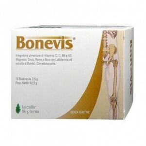 Iuvenilia Biopharma Bonevis 15 Bustine - Integratore di vitamine e minerali