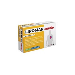 Agips Farmaceutici Lipomar Cardio 30 Capsule Molli - Integratore per il colesterolo