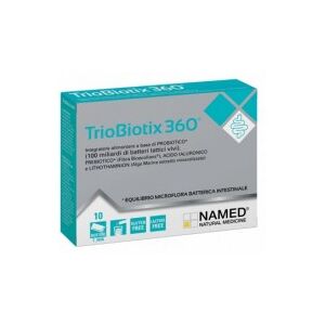 Named Triobiotix360 integratore di probiotici 10 Bustine