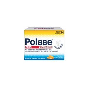 Polase Plus 24 bustine effervescenti gusto Arancio e Mandarino - Integratore per la sta