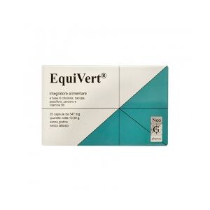 Neo G Pharma Equivert 20 capsule - Integratore per le funzioni cognitive