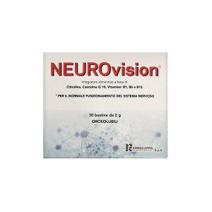 Errekappa Euroterapici Neurovision 30 bustine- integratore per il benessere del sistema nervoso