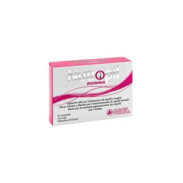 maven pharma nutropil donna 30 compresse - integratore per i capelli