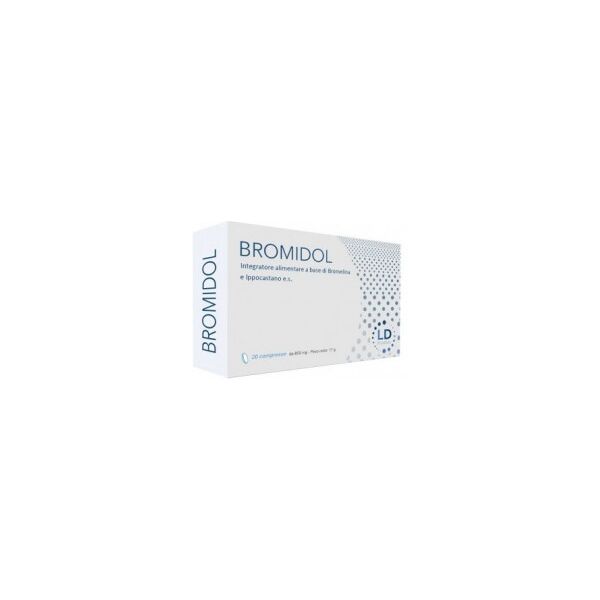 ld pharma bromidol 20 compresse - integratore per le infiammazioni muscolari