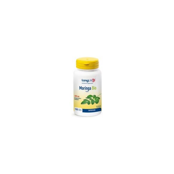 longlife moringa bio 100 capsule - integratore per il controllo della glicemia