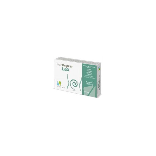 nutrileya nutriregular lax 30 compresse - integratore per la regolarità intestinale