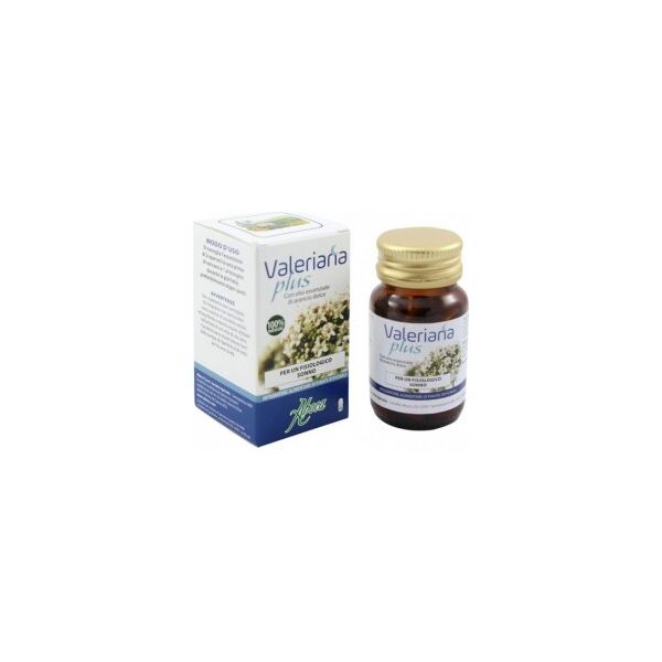 aboca valeriana plus integratore con olio essenziale arancio dolce 30 opercoli