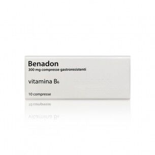 bayer benadon 300 mg - integratore per carenza di vitamina b6 10 compresse