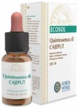 forza vitale ecosol quintessenza cajeput flacone 10 ml - integratore per le vie respiratorie