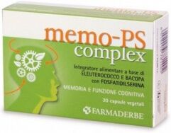 Farmaderbe Memo-ps complex 30 capsule - integratore alimentare per la memoria