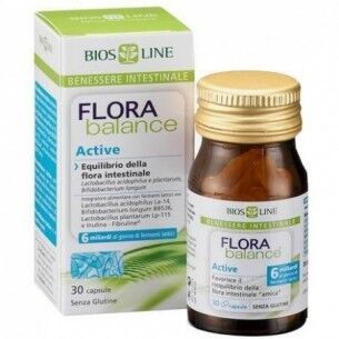 Bios Line Florabalance Active 30 Capsule - Integratore di fermenti lattici