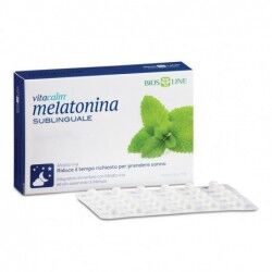 Bios Line Vitacalm Melatotina 120 compresse - integratore per il sonno