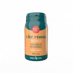 Erba Vita Vite Rossa 60 capsule - Integratore per il microcircolo