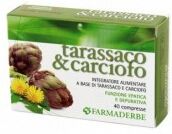 Farmaderbe Tarassaco & Carciofo 40 Compresse - Integratore per la funzione epatica