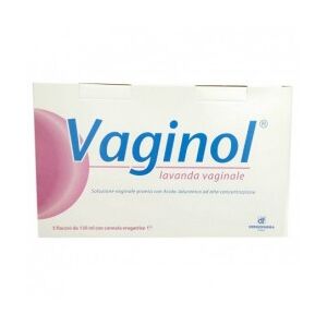 Dermofarma Vaginol lavanda vaginale con Acido Ialuronico 5 flaconi 150 ml