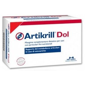 N.B.F. Lanes Artikrill Dol 30 perle Integratore per Osteoartrite e Infiammazioni per Cane