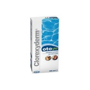 I.C.F. Clorexyderm Oto più - detergente per cani e gatti 150 ml