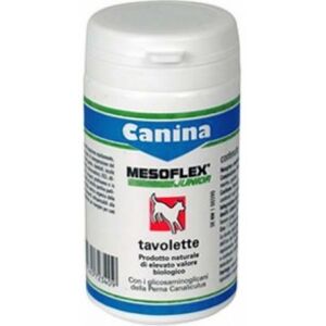 Canina Pharma Mesoflex Junior 120 tavolette - Alimento complementare per cani per tendini lega