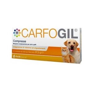 Shedir Pharma Carfogil 30 Compresse - Mangime complementare per cani e gatti