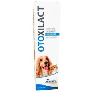 Aurora Biofarma Otoxilact - Detergente Auricolare per cani e gatti 120 ml