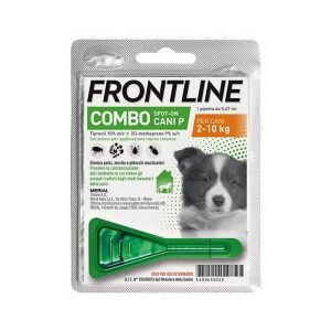 Frontline Combo Spot On Cani P - 1 pipetta elimina pulci zecche e pidocchi per cani 2-10 K