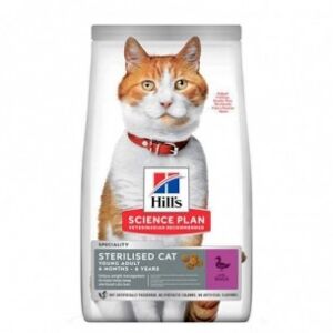 Hill'S Science Plan Sterilised cat young adult - Alimento per gatti con anatra 1,5 Kg