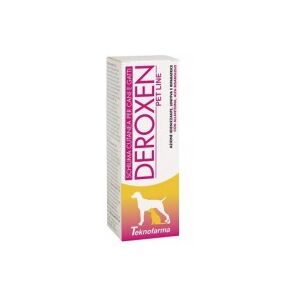 Teknofarma Deroxen Pet Line - Schiuma igienizzante per cani e gatti 100 ml