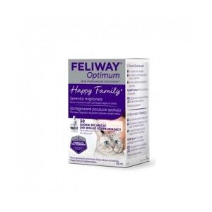 Ceva Salute Animale Feliway Optimum - ricarica diffusore di feromoni calmanti per gatti 48 ml