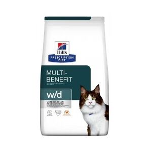 Hill'S Prescription diet w/d multi-benefit feline mangime per il controllo del peso gus