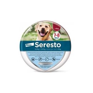 Bayer Seresto collare antiparassitario per cani Superiori a 8 KG+ (4,50+2,03G) 70 cm