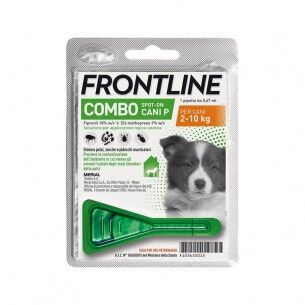 frontline combo spot on cani p - 1 pipetta elimina pulci zecche e pidocchi per cani 2-10 k