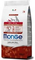 Monge Natural Superpremium Mini Puppy and Junior Agnello Riso - cibo secco per cani 2,