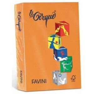 Favini Carta Colorata Le Cirque A4 Arancio 160 g - risma da 250 fogli