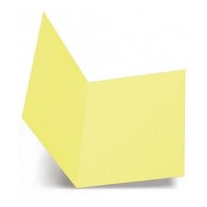 Favini Luce Folder simplex - 50 Cartelline in Cartoncino semplici 25x34cm giallo sole