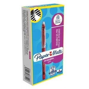 Papermate Replay premium - 12 penne cancellabili rosso 0,7 mm