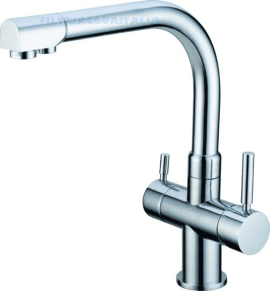 Miscelatore 3 Vie Cromato Per Depuratore Acqua Cromato Per Depuratore Acqua