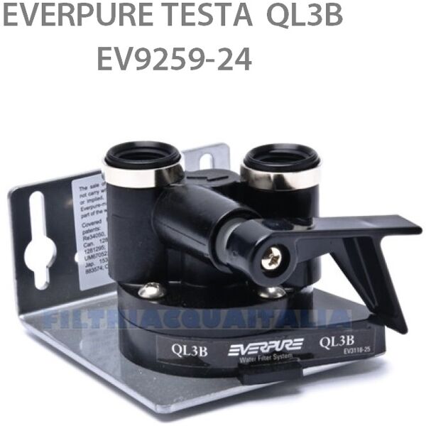 everpure testata ql3b everpure testa ql3b per filtri everpure