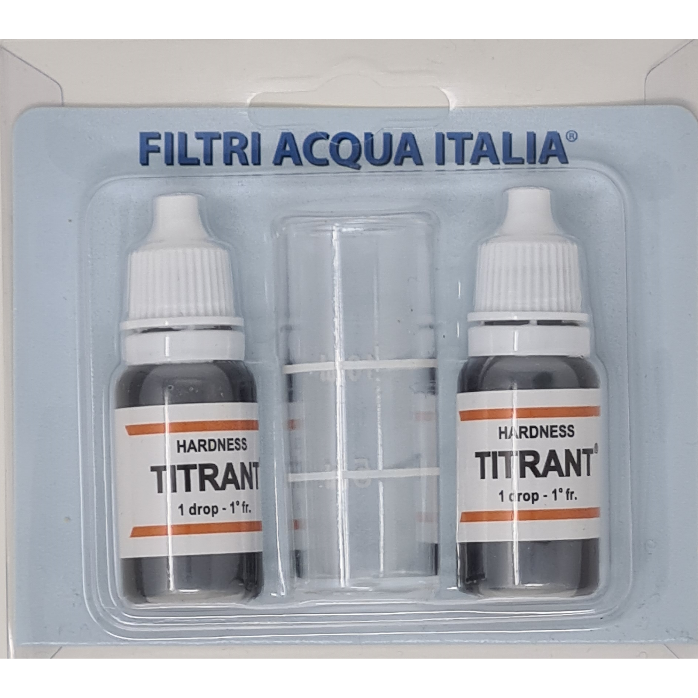 titrant analsi durezza acqua set 2 pezzi filtri acqua italia®