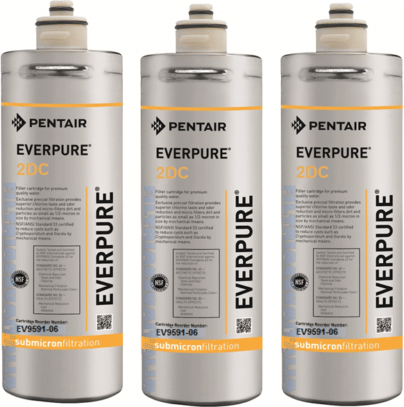 everpure 2dc set 3 pezzi ev9591-06 prezzo iva inclusa