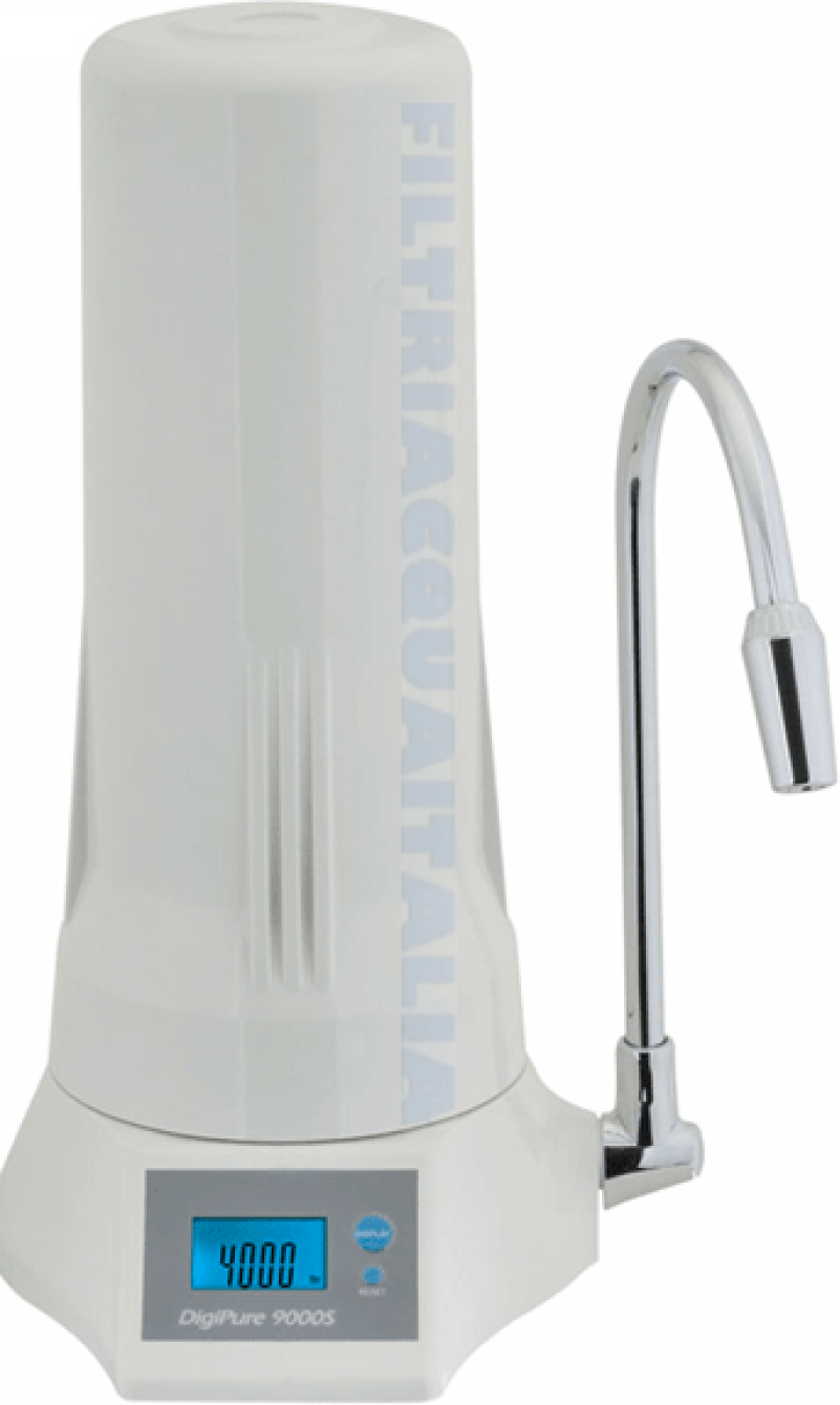 Digipure 9000s Purificatore Acqua Sopralavello Cucina Colore Bianco Filtri Acqua Italia®