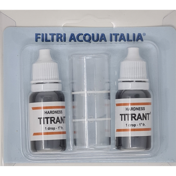 filtri acqua italia titrant analsi durezza acqua set 2 pezzi