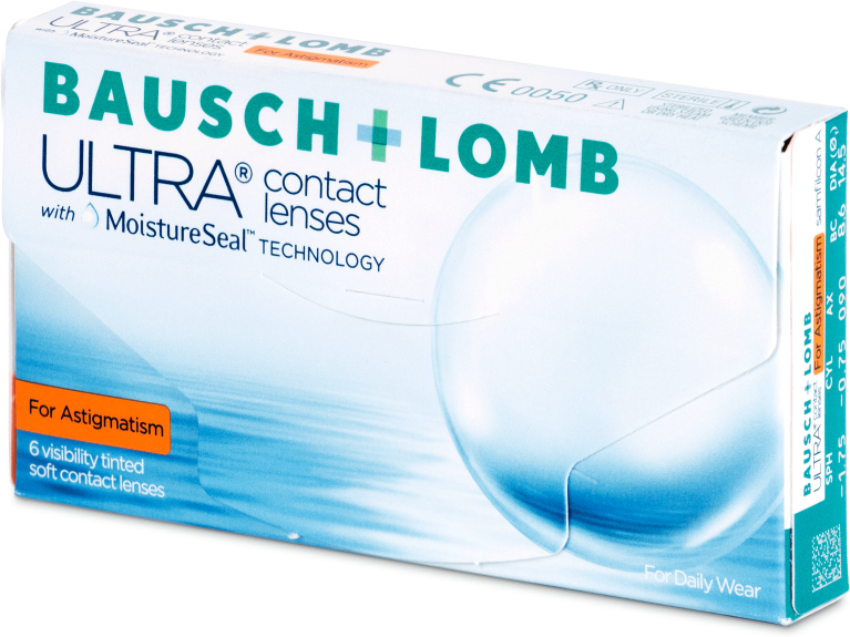 bausch + lomb ultra for astigmatism (6 lenti)