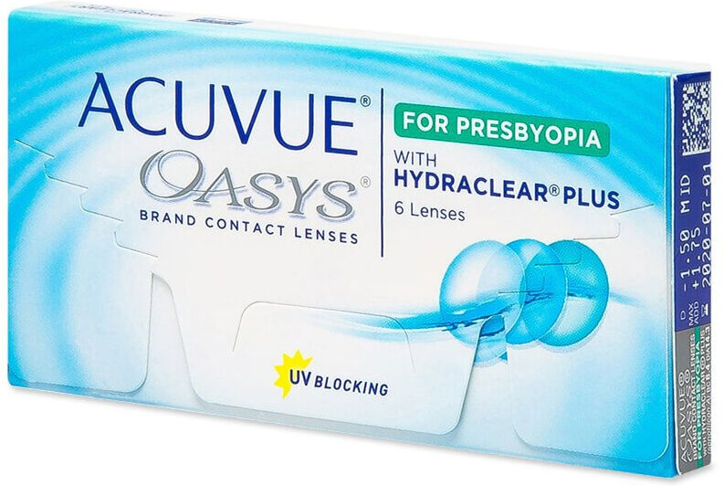 johnson & johnson acuvue oasys for presbyopia 6 lenti