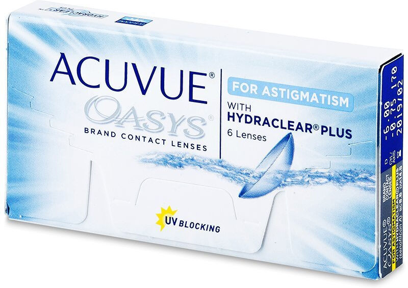 acuvue oasys for astigmatism (6 lenti)